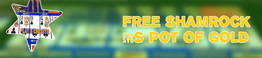 Shamrock 7s video poker online free